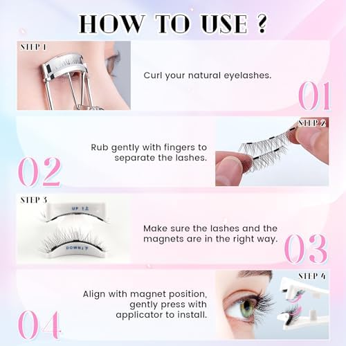 Magnetic Glamouré Lashes™ - 10 Pairs